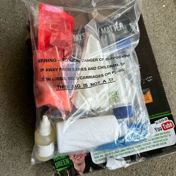 Universe Unboxed Mystery Matter Science Kit-Open Box-Complete - Picture 4 of 7